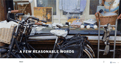 Desktop Screenshot of afewreasonablewords.com